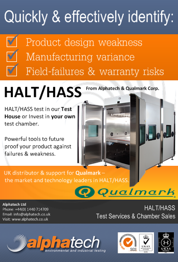 Partnering with Qualmark, the leading manufacturer of accelerated reliability test equipment, we can...